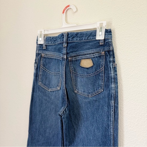 Vintage R&C Red Flame Classic Blue Denim High Rise Jeans Women’s Size 4 - Picture 5 of 6